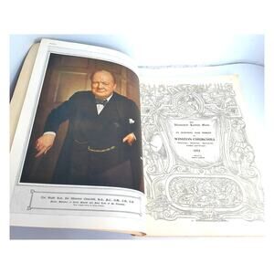 Vintage Winston Churchill The Illustrated London News 1954